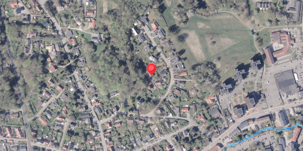 Oversvømmelsesrisiko fra vandløb på Alpevej 1A, 8300 Odder