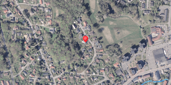Oversvømmelsesrisiko fra vandløb på Alpevej 7A, 8300 Odder