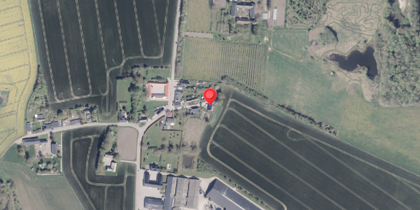 Oversvømmelsesrisiko fra vandløb på Alrøvej 91, . , 8300 Odder