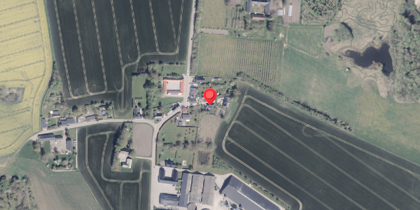 Oversvømmelsesrisiko fra vandløb på Alrøvej 93, . , 8300 Odder