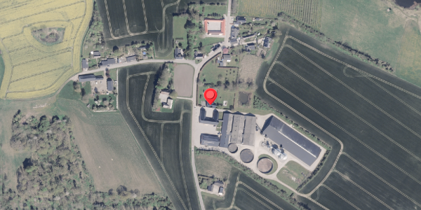 Oversvømmelsesrisiko fra vandløb på Alrøvej 97, . , 8300 Odder