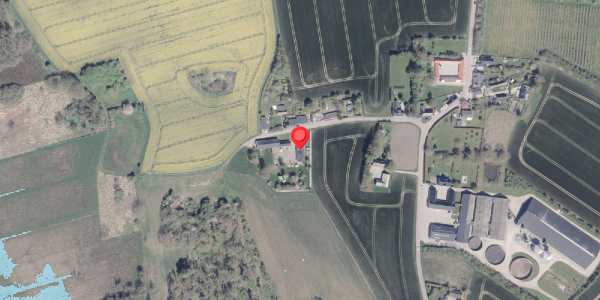 Oversvømmelsesrisiko fra vandløb på Amstrup Vestergade 19, 8300 Odder