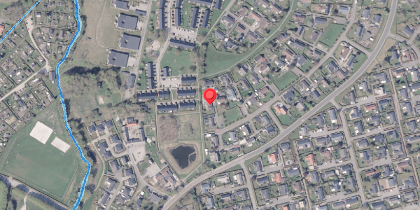 Oversvømmelsesrisiko fra vandløb på Ankjær 119, 8300 Odder