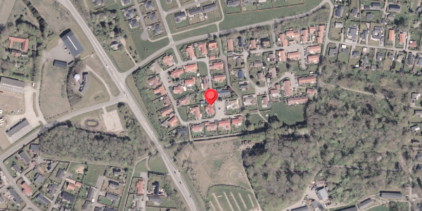 Oversvømmelsesrisiko fra vandløb på Askelunden 8, 8300 Odder