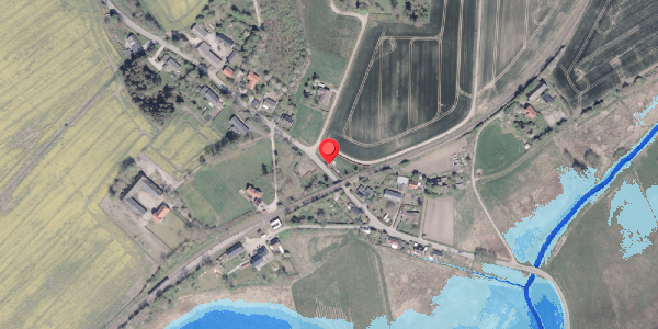 Oversvømmelsesrisiko fra vandløb på Assedrupvej 29, 8300 Odder