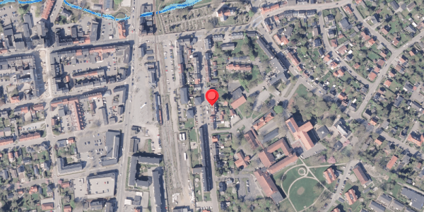 Oversvømmelsesrisiko fra vandløb på Asylgade 15, st. , 8300 Odder