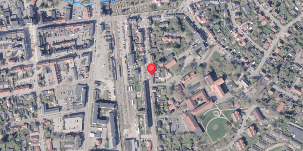 Oversvømmelsesrisiko fra vandløb på Asylgade 19, 8300 Odder