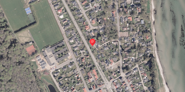 Oversvømmelsesrisiko fra vandløb på Avnbøgevej 8, 8300 Odder