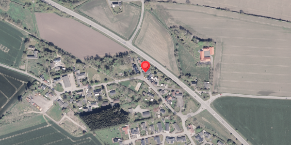 Oversvømmelsesrisiko fra vandløb på Balshavevej 76, 8300 Odder