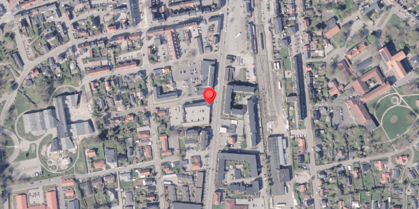 Oversvømmelsesrisiko fra vandløb på Banegårdsgade 18, 8300 Odder