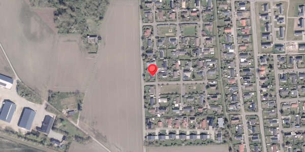 Oversvømmelsesrisiko fra vandløb på Blommevænget 252, 8300 Odder