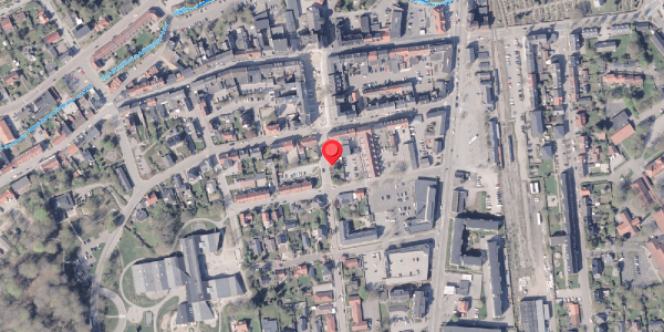 Oversvømmelsesrisiko fra vandløb på Boulevarden 3, 8300 Odder