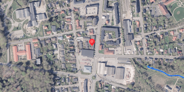 Oversvømmelsesrisiko fra vandløb på Boulevarden 19B, 8300 Odder