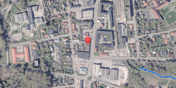 Oversvømmelsesrisiko fra vandløb på Boulevarden 19D, 8300 Odder