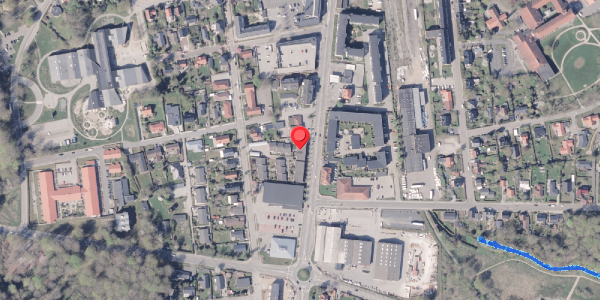 Oversvømmelsesrisiko fra vandløb på Boulevarden 19E, 8300 Odder