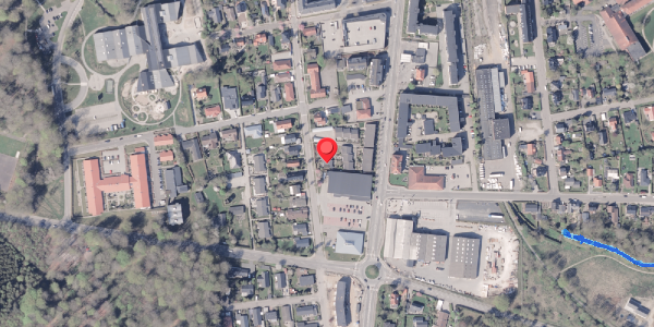 Oversvømmelsesrisiko fra vandløb på Boulevarden 21A, 8300 Odder