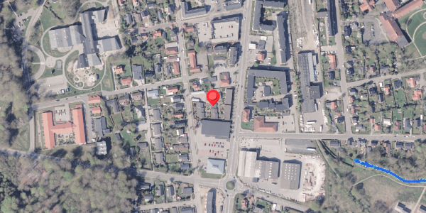 Oversvømmelsesrisiko fra vandløb på Boulevarden 21F, 8300 Odder