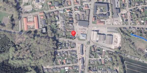 Oversvømmelsesrisiko fra vandløb på Boulevarden 36, 8300 Odder