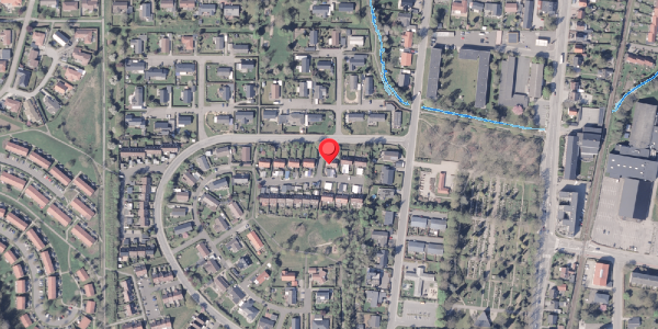 Oversvømmelsesrisiko fra vandløb på Christianslund 1A, 8300 Odder