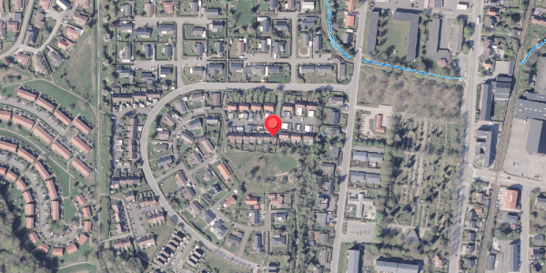 Oversvømmelsesrisiko fra vandløb på Christianslund 5A, 8300 Odder