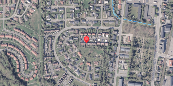 Oversvømmelsesrisiko fra vandløb på Christianslund 5E, 8300 Odder