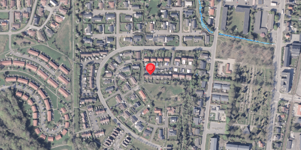 Oversvømmelsesrisiko fra vandløb på Christianslund 5F, 8300 Odder