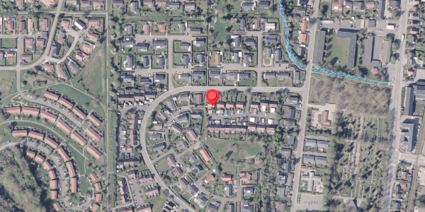 Oversvømmelsesrisiko fra vandløb på Christianslund 7B, 8300 Odder