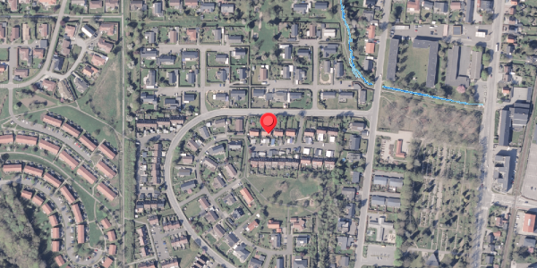 Oversvømmelsesrisiko fra vandløb på Christianslund 7D, 8300 Odder