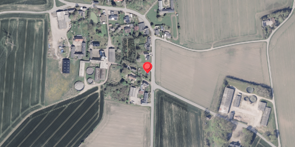 Oversvømmelsesrisiko fra vandløb på Drammelstrupvej 11, 8300 Odder