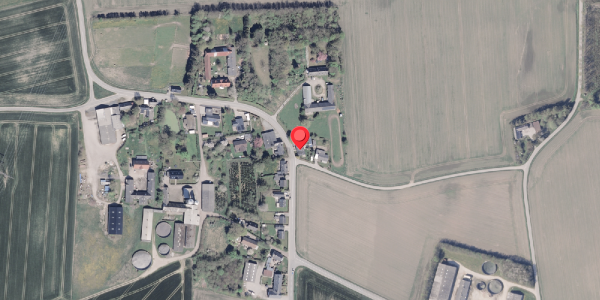 Oversvømmelsesrisiko fra vandløb på Drammelstrupvej 12, 8300 Odder