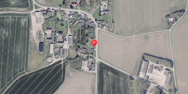 Oversvømmelsesrisiko fra vandløb på Drammelstrupvej 13, 8300 Odder