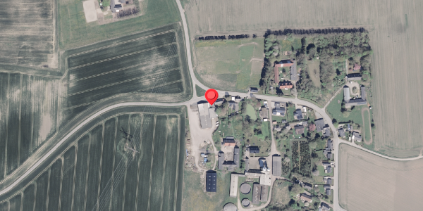 Oversvømmelsesrisiko fra vandløb på Drammelstrupvej 39B, 8300 Odder