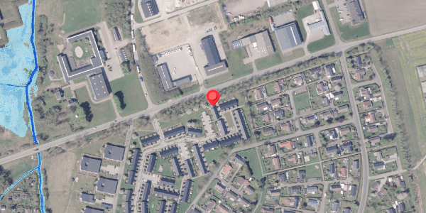 Oversvømmelsesrisiko fra vandløb på Egholmparken 25, 8300 Odder