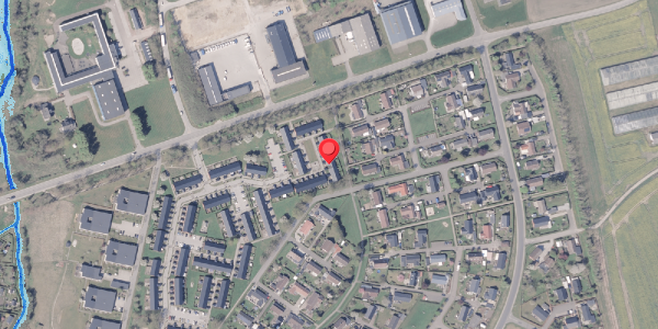Oversvømmelsesrisiko fra vandløb på Egholmparken 43, 8300 Odder