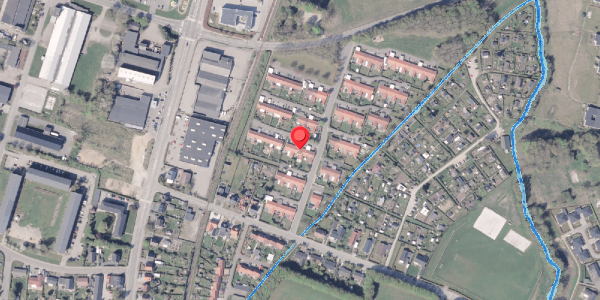 Oversvømmelsesrisiko fra vandløb på Enghaven 15, 8300 Odder