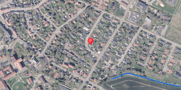 Oversvømmelsesrisiko fra vandløb på Fasanvej 13, 8300 Odder