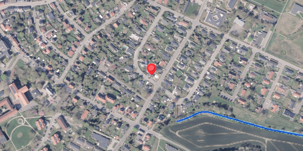 Oversvømmelsesrisiko fra vandløb på Fasanvej 15, 8300 Odder