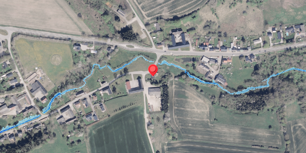 Oversvømmelsesrisiko fra vandløb på Fillerupvej 1, 8300 Odder