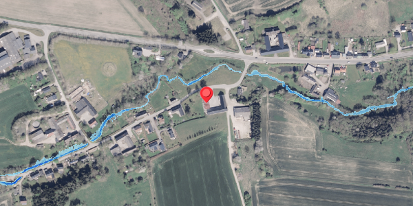 Oversvømmelsesrisiko fra vandløb på Fillerupvej 5, 8300 Odder