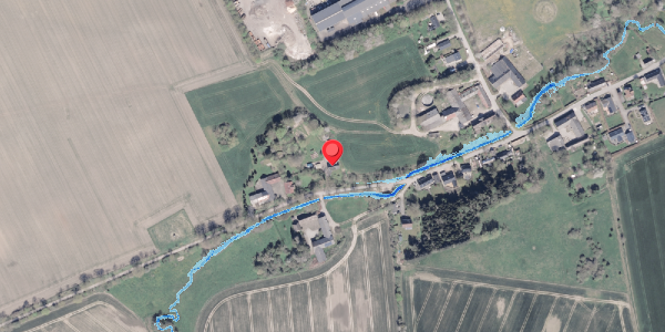 Oversvømmelsesrisiko fra vandløb på Fillerupvej 54, 8300 Odder