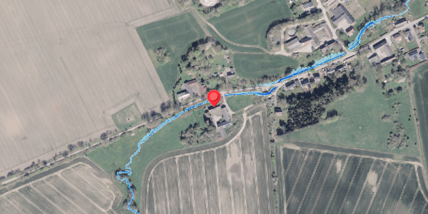 Oversvømmelsesrisiko fra vandløb på Fillerupvej 55, 8300 Odder