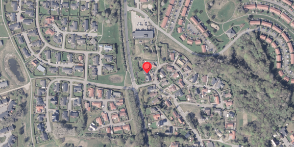 Oversvømmelsesrisiko fra vandløb på Frederikshaldparken 1B, 8300 Odder