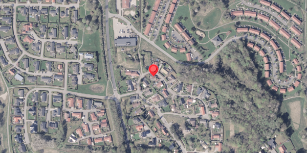 Oversvømmelsesrisiko fra vandløb på Frederikshaldparken 10, 8300 Odder