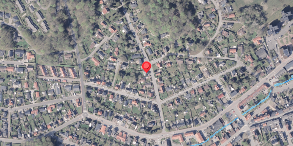 Oversvømmelsesrisiko fra vandløb på Frederikshaldvej 11, 8300 Odder