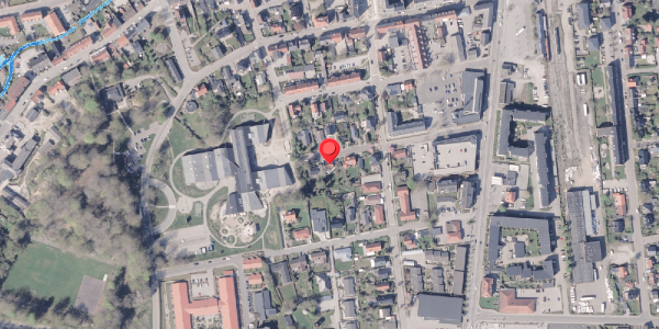 Oversvømmelsesrisiko fra vandløb på Gersdorffsgade 15, 8300 Odder