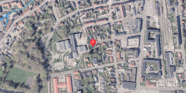 Oversvømmelsesrisiko fra vandløb på Gersdorffsgade 17, 8300 Odder