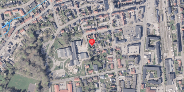 Oversvømmelsesrisiko fra vandløb på Gersdorffsgade 22, 8300 Odder