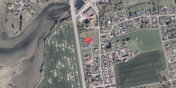 Oversvømmelsesrisiko fra vandløb på Gl Krovej 8, 8300 Odder