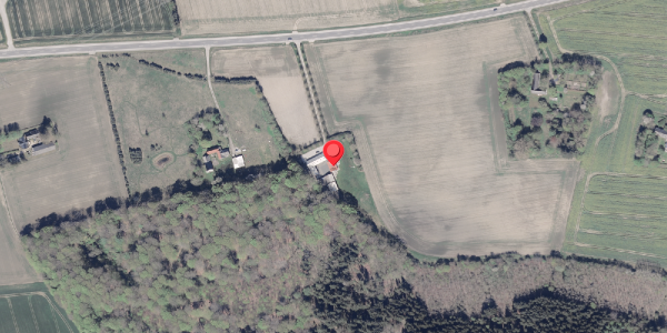 Oversvømmelsesrisiko fra vandløb på Grobshulevej 164, 8300 Odder