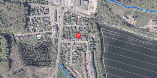 Oversvømmelsesrisiko fra vandløb på Hagemannsgade 9, . , 8300 Odder